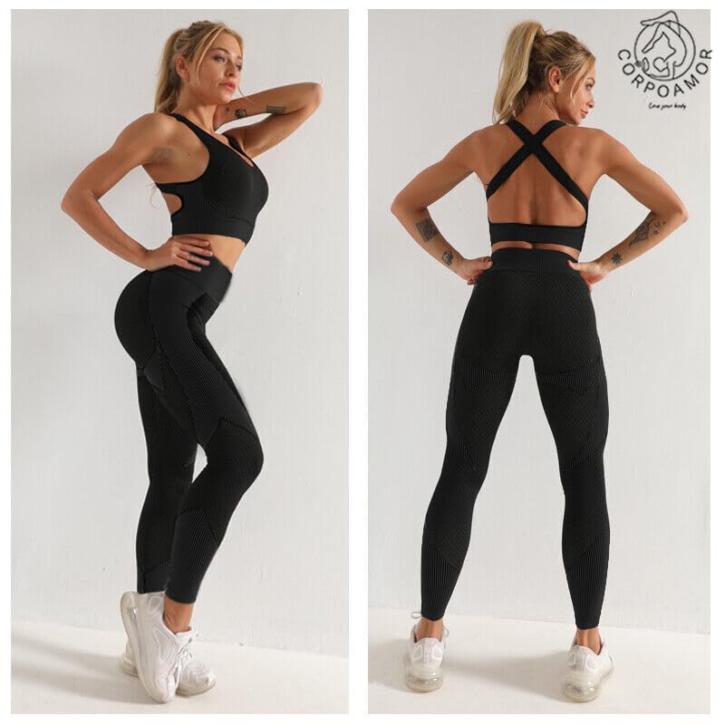 Set Gym Outfit Black