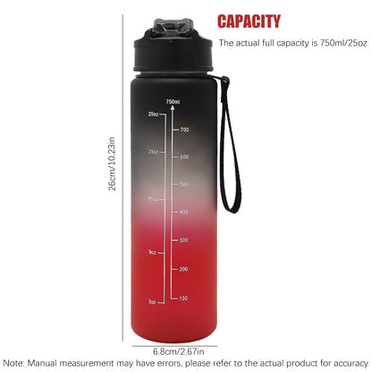 Sport Water Bottle with Straw