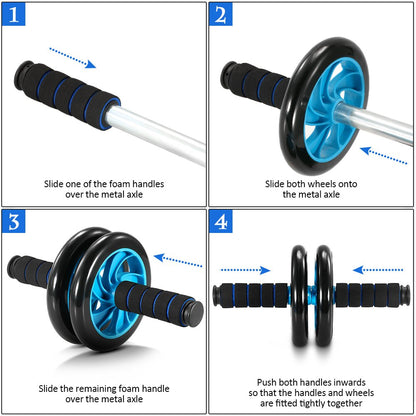 Roller Kit with Push-Up Bar