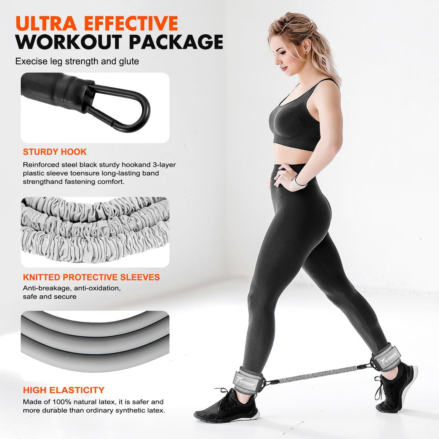 Glutes Workout Equipment grey