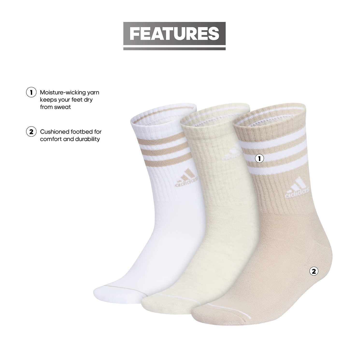 Women's Socks Beige