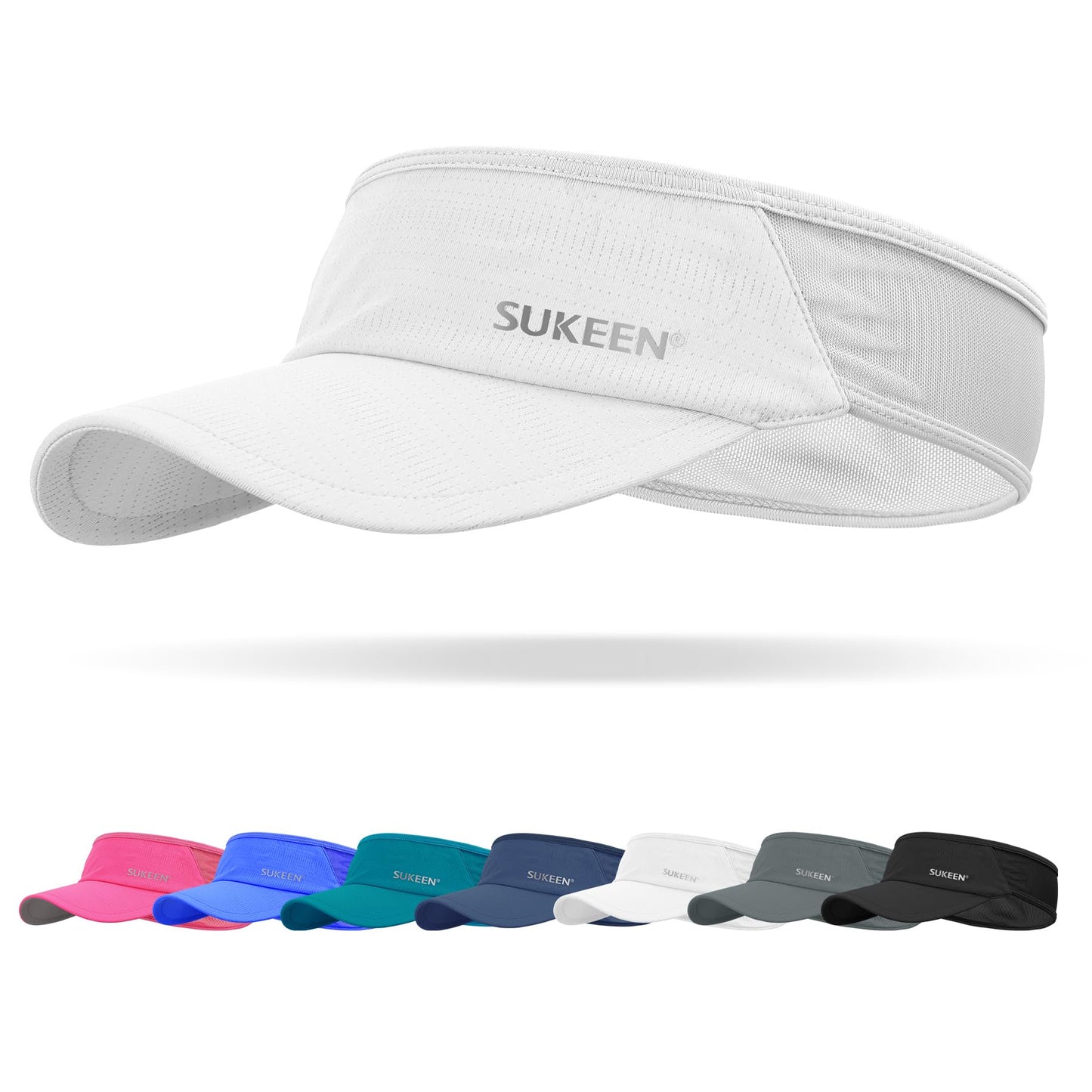 Sports Sun Visor White