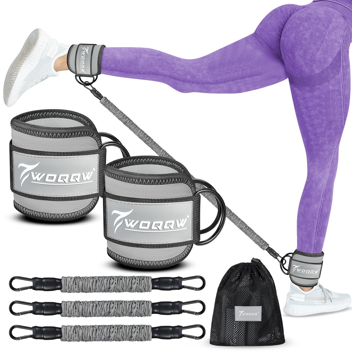 Glutes Workout Equipment grey