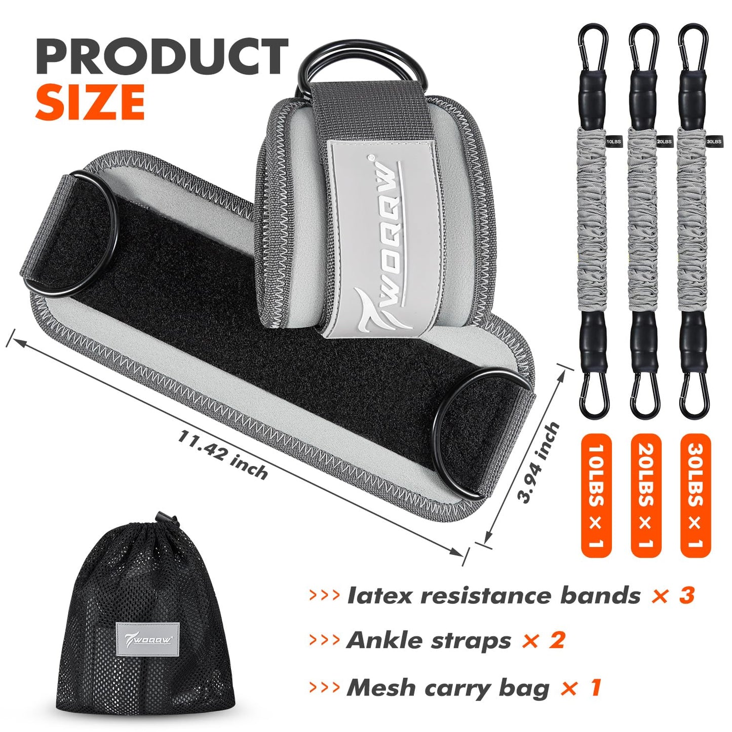 Glutes Workout Equipment grey